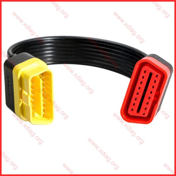 Launch OBDII Extension Cable Full 16 Pin Male to Female for Car OBD Diagnostic Extender Cord Connector ELM327 OBD2 Cable (36CM/14.2Inch) - Image 2