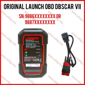 Launch DBScar VII DBSCAR7 Bluetooth OBD2 Scanner Supports CAN FD Doip Protocols Powerful All Systems For X431