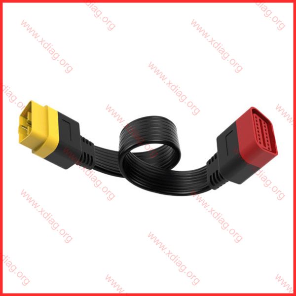 Launch OBDII Extension Cable Full 16 Pin Male to Female for Car OBD Diagnostic Extender Cord Connector ELM327 OBD2 Cable (36CM/14.2Inch)
