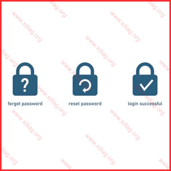 Password Reset & Account Recovery Software XDiag Devices